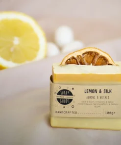 Σαπούνι Ενυδάτωσης Λεμόνι & Μετάξι 100gr