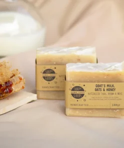 Σαπούνι Κατσικίσιο γάλα, Μέλι & Βρώμη 100gr