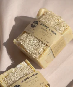 Σαπούνι απολέπισης Λούφα & Περγαμόντο180gr