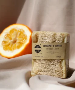 Σαπούνι απολέπισης Λούφα & Περγαμόντο180gr