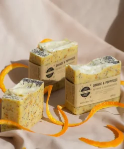 Σαπούνι Απολέπισης Πορτοκάλι & Παπαρουνόσπορος 100gr